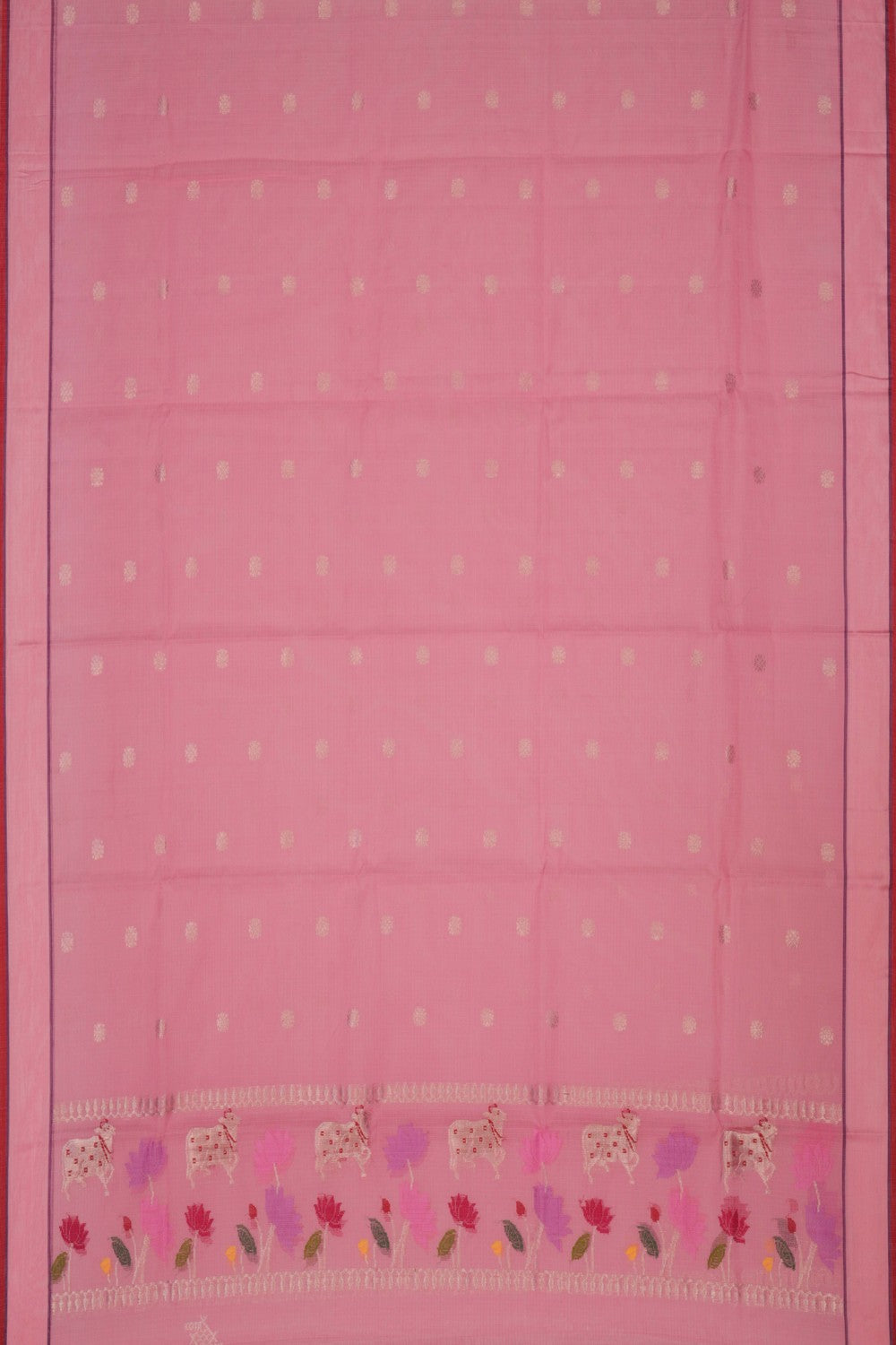 Image of Kota Doria Unstitched Suit (2 Pcs Set)